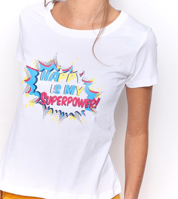 Clovia Clovia - White Tops & Tshirts