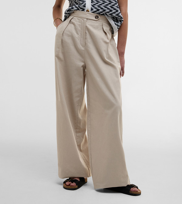 Barbour  - Beige Casual Pants