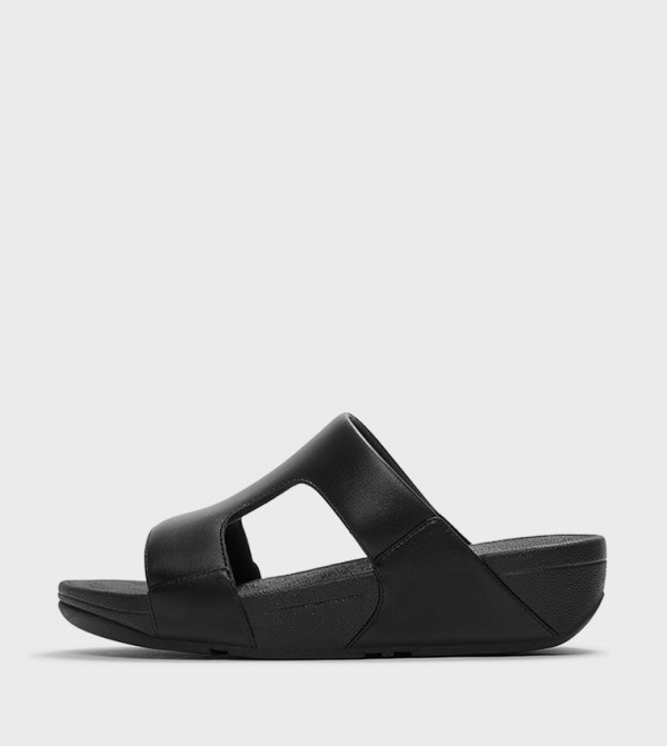 FitFlop FitFlop - Black Flat Sandals
