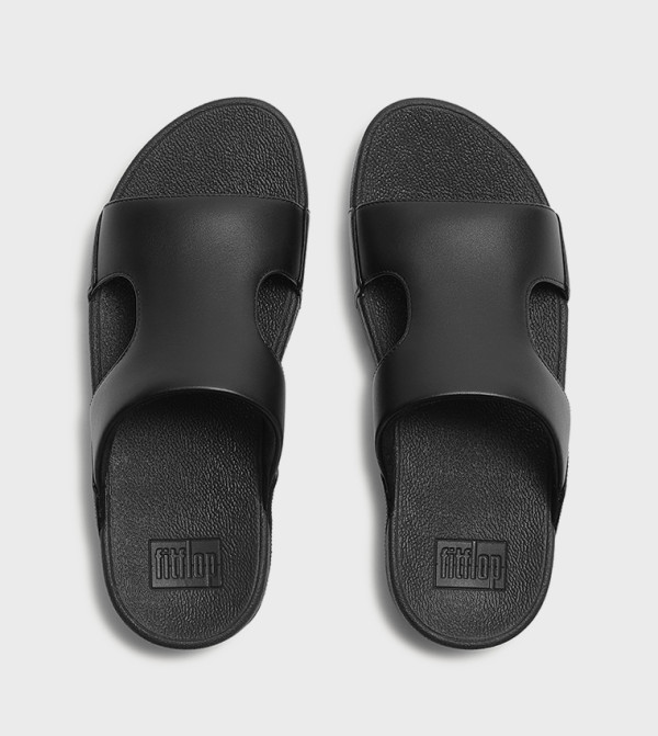 FitFlop FitFlop - Black Flat Sandals