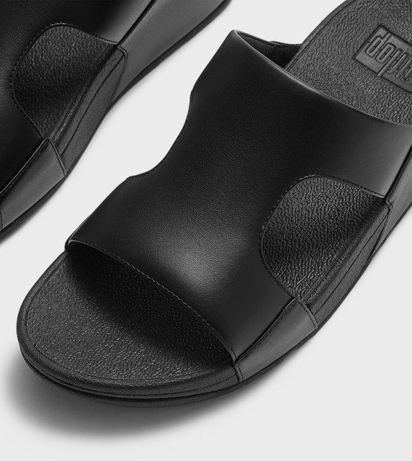 FitFlop FitFlop - Black Flat Sandals