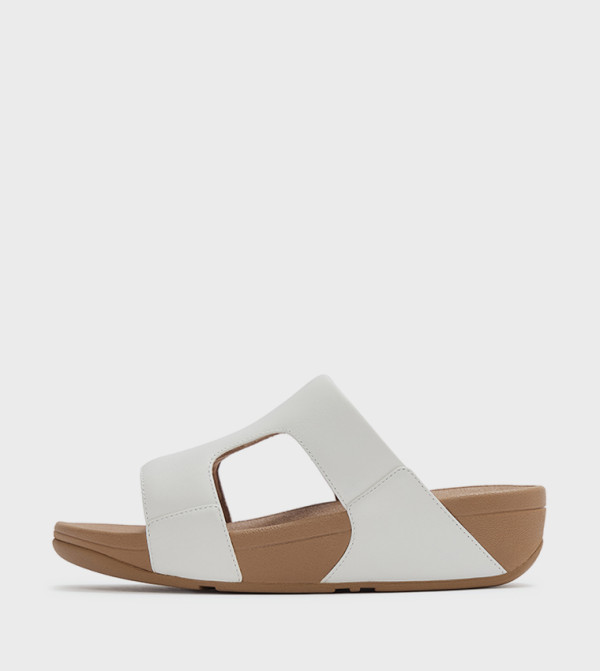 FitFlop  summer-workwear-w - White Flat Sandals
