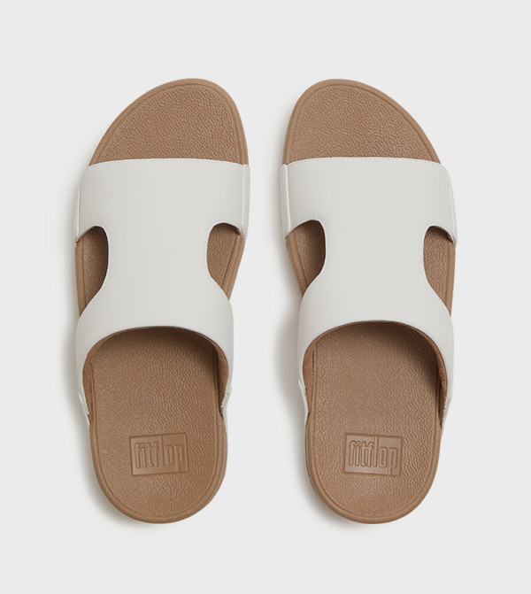 FitFlop  summer-workwear-w - White Flat Sandals