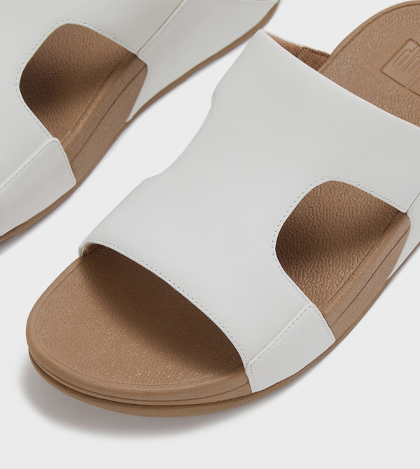 FitFlop  summer-workwear-w - White Flat Sandals