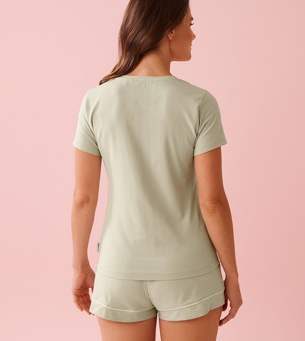 La Vie en Rose  Sleepwears & Loungewears - Green Tops