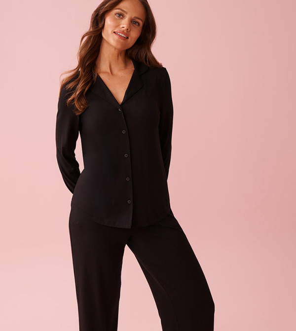 La Vie en Rose  Sleepwears & Loungewears - Black Tops