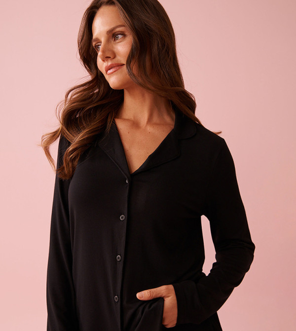 La Vie en Rose  Sleepwears & Loungewears - Black Tops