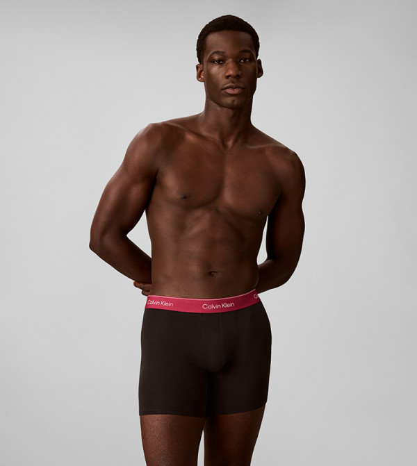 Calvin Klein  Vest & Underwear - BLACK Trunks & Briefs