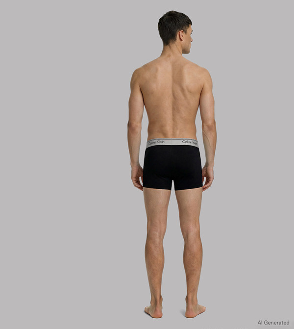 كالفين كلاين  ملابس داخلية وفانيلات  - أسود سراويل داخلية