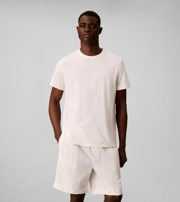 Calvin Klein  Sleepwear - Off White Pyjama Set