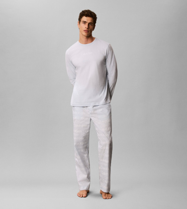 Calvin Klein Sleepwear - Off White Pyjama Set