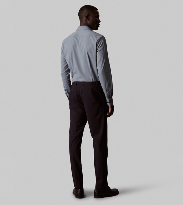 كالفين كلاين  قمصان رسمية   - أخضر Long Sleeves