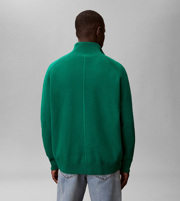 كالفين كلاين سترات بياقة السلحفاة - أخضر Turtle neck Sweaters