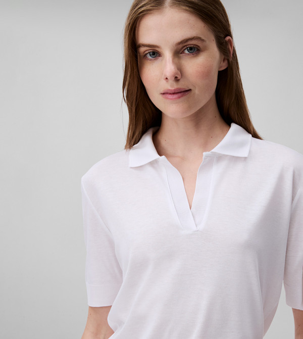 Calvin Klein Calvin Klein - White Polo T-shirts