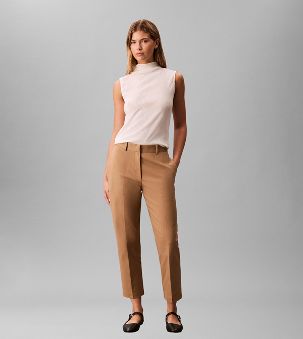 Calvin Klein Pants & Leggings - Brown Casual Pants