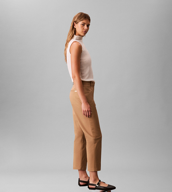 Calvin Klein Pants & Leggings - Brown Casual Pants