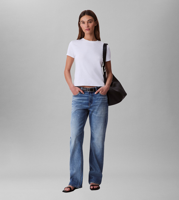 Calvin Klein Clothing - White Short Sleeve T-Shirts