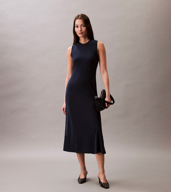 Calvin Klein Jeans  Dresses - Navy Midi Dresses