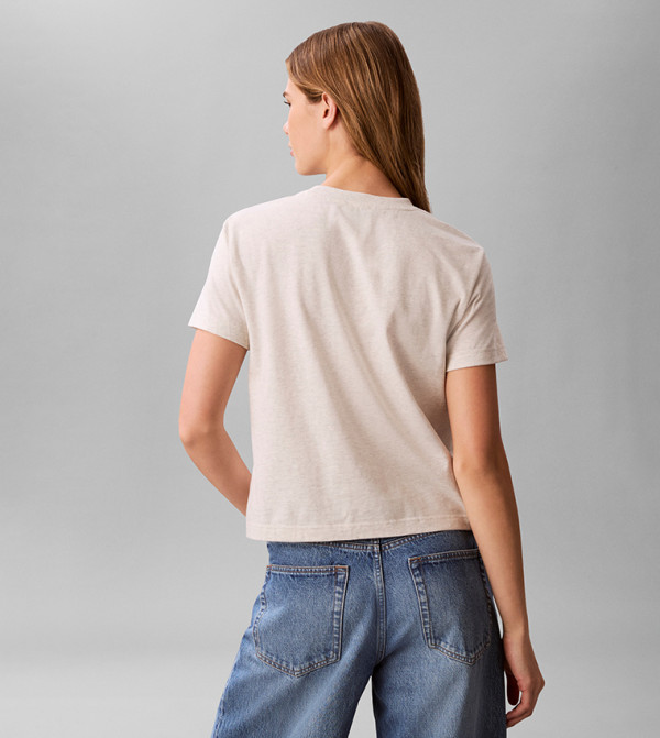 Calvin Klein Calvin Klein - Grey Short Sleeve T-Shirts