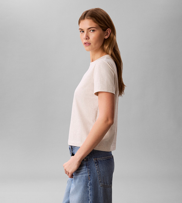 Calvin Klein Calvin Klein - Grey Short Sleeve T-Shirts