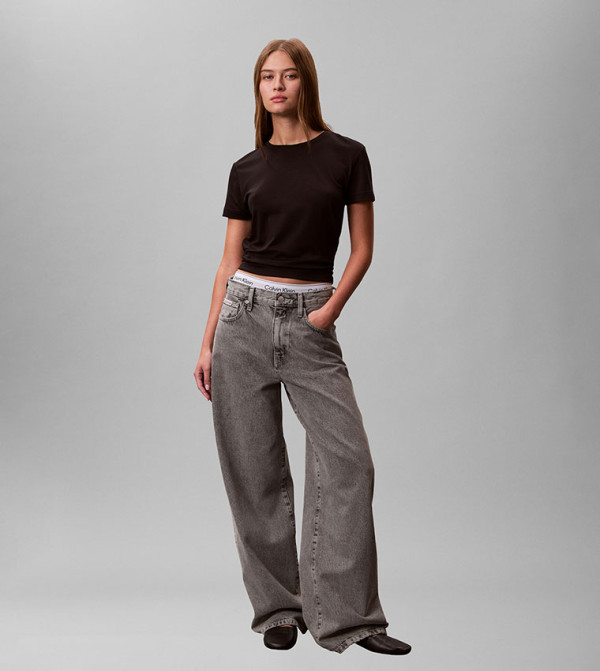 Calvin Klein everyday-essentials - BLACK Short Sleeve T-Shirts