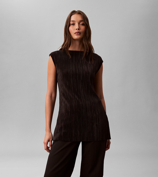 Calvin Klein  Tunics - Black Tunics