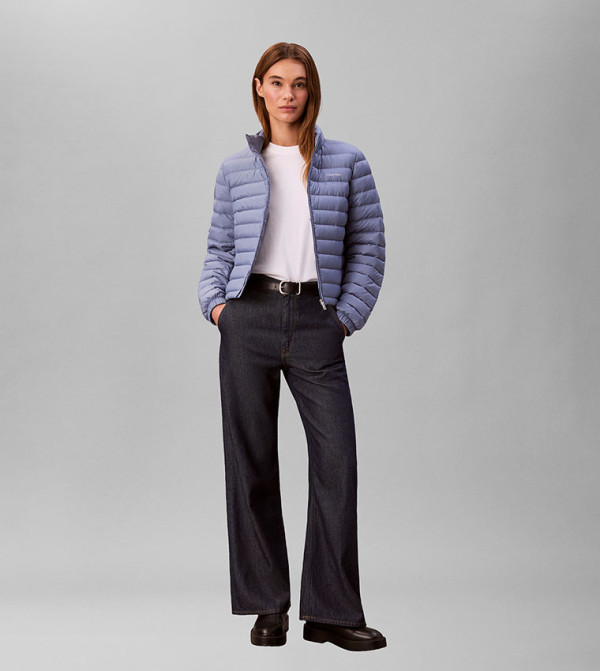 Calvin Klein  Puffer & Quilted Jackets - Blue Puffer & Quilted Jackets