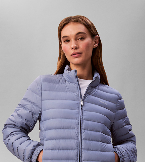 Calvin Klein  Puffer & Quilted Jackets - Blue Puffer & Quilted Jackets