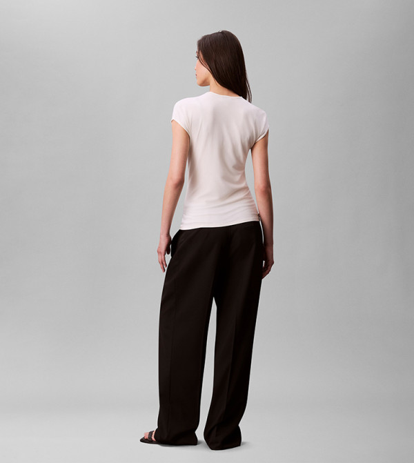 كالفين كلاين كالفين كلاين - بيج Casual Tops