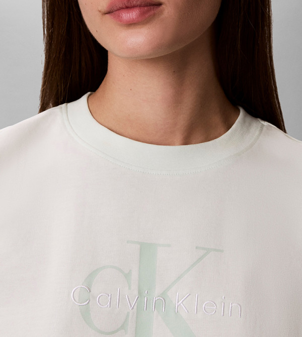 Calvin Klein daily-essentials - Mint Short Sleeve T-Shirts