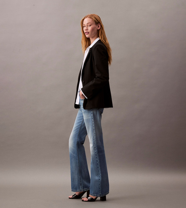 Calvin Klein Bootcut Jeans - Blue Bootcut Jeans