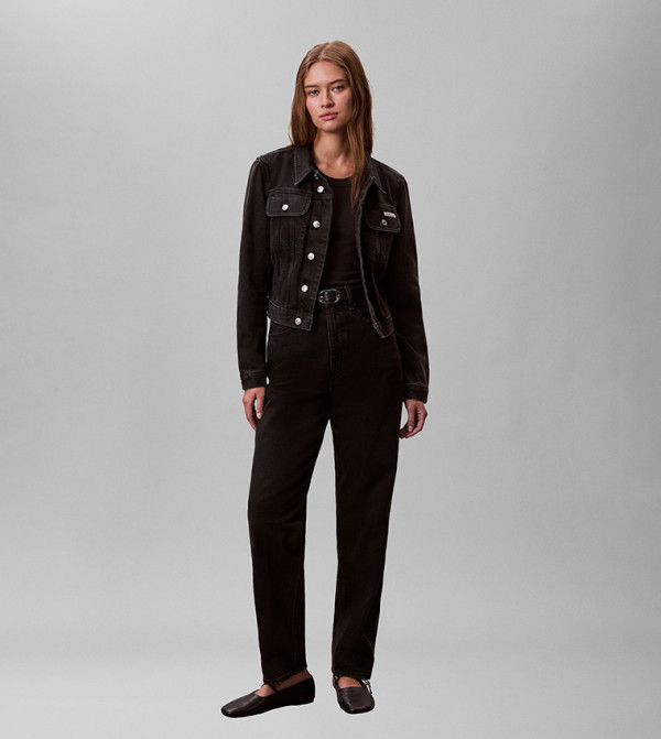 Calvin Klein  Denim Jackets - BLACK Denim Jackets