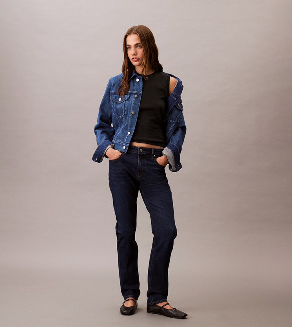 Calvin Klein  Slim Fit Jeans - Navy Slim Fit Jeans