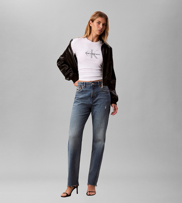 Calvin Klein  Slim Fit Jeans - Blue Slim Fit Jeans
