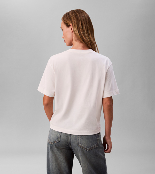 Calvin Klein Clothing - White Short Sleeve T-Shirts
