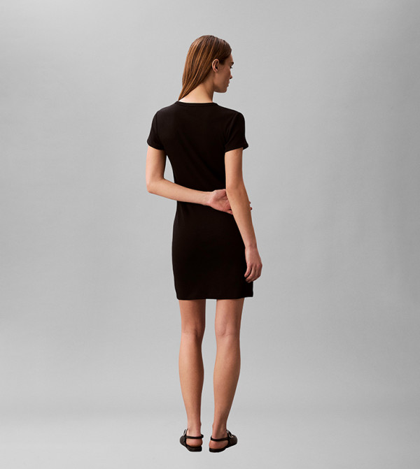 كالفين كلاين كالفن كلاين جينز - أسود Shirt & T-Shirt Dresses