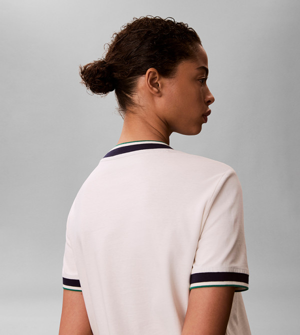 Calvin Klein Jeans Calvin Klein Jeans - Beige Shirt & T-Shirt Dresses