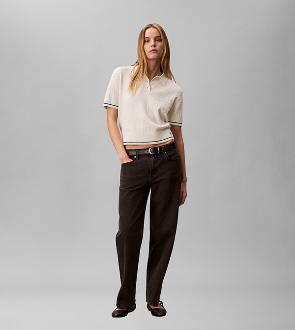 Calvin Klein Jeans Calvin Klein Jeans - Beige Sleeveless Tops