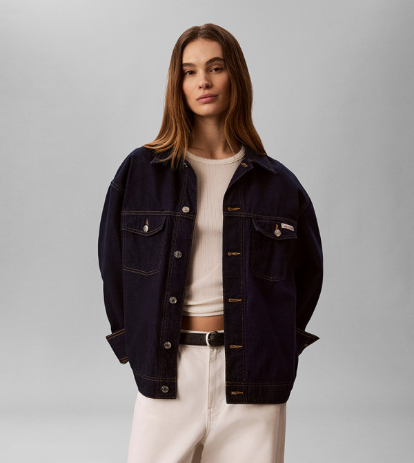 Calvin Klein Jeans  Denim Jackets - Blue Denim Jackets