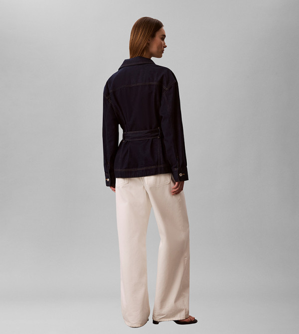Calvin Klein Jeans  Denim Jackets - Blue Denim Jackets