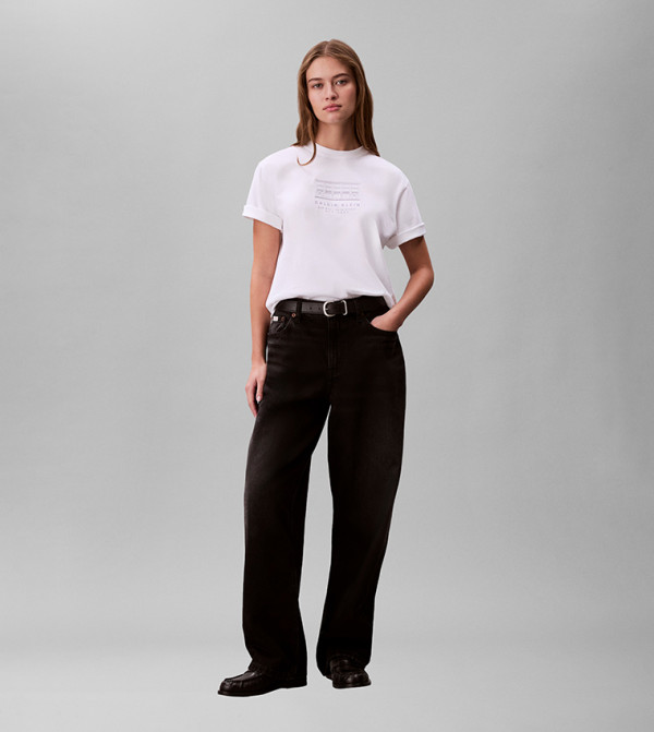 Calvin Klein Jeans  Clothing - White Denim Jackets