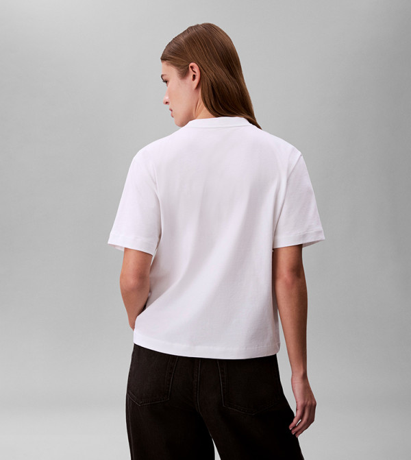 Calvin Klein Jeans  Clothing - White Denim Jackets