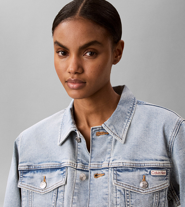 Calvin Klein  Denim Jackets - Blue Denim Jackets