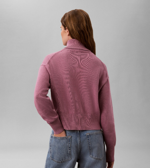 Calvin Klein Calvin Klein - Pink Turtle neck Sweaters