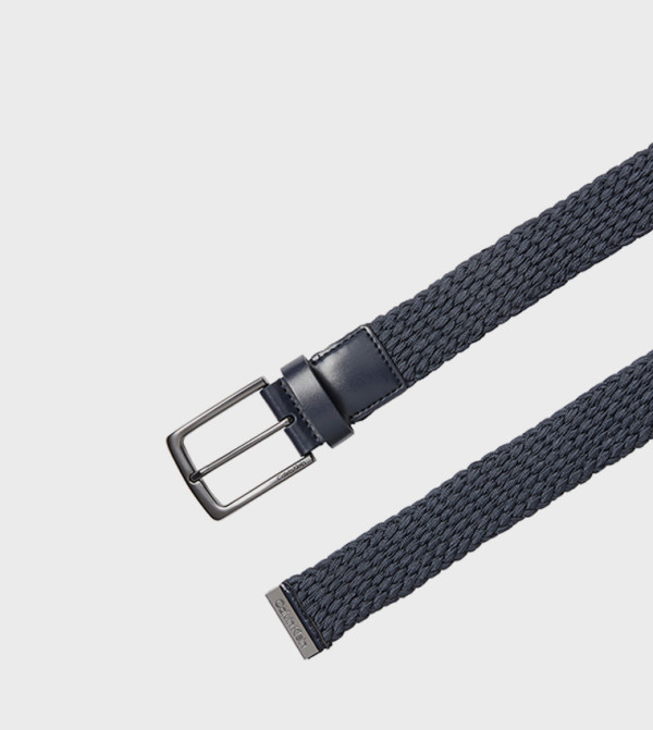 كالفين كلاين  أحزمة - كحلي Non Leather Belts