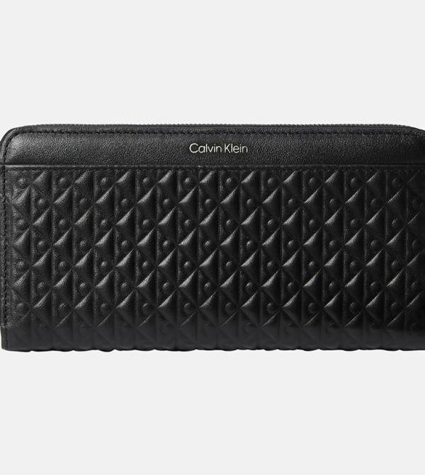 Calvin Klein Small Leather Goods - Black Wallets
