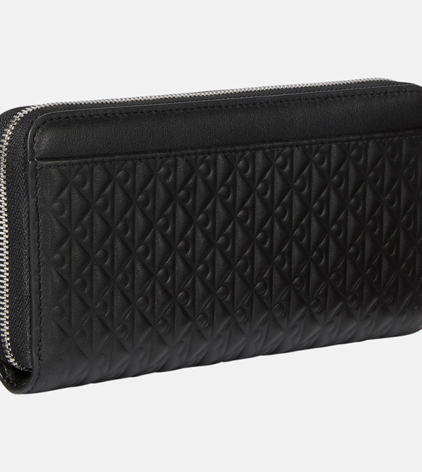 Calvin Klein Small Leather Goods - Black Wallets