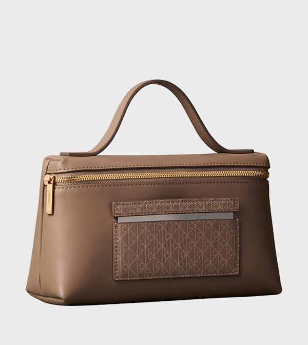 Calvin Klein  Cosmetic Bags - Brown Cosmetic Organizers