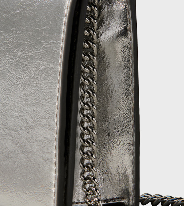 كالفين كلاين كالفين كلاين - فضي حقائب بحمالة طويلة