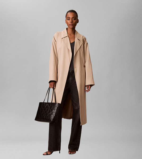 كالفين كلاين كالفين كلاين - أسود حقائب يد كبيرة